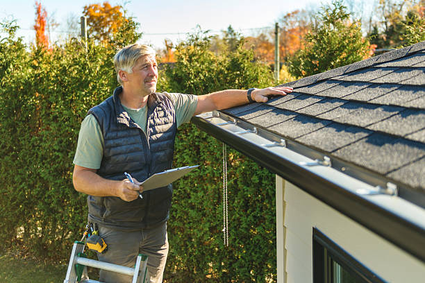 Professional Roof Leak Repair technician working in Danboro, PA
